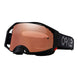 AirBrake MX Goggle Blackout B1B w PRIZM Bronze Oak
