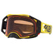 AirBrake MX Goggle Moto Yellow B1B w PRIZM Bronze
