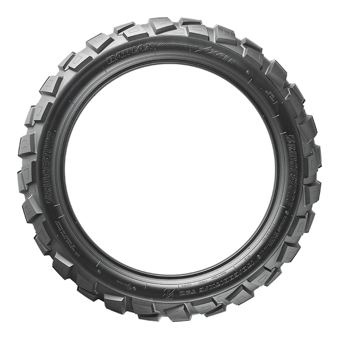 Bridgestone AX41 120/80-18 Rear Tubeless Adventure Tyre (62P)