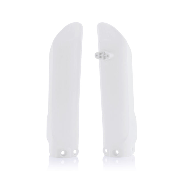 Lower Fork Covers -  KTM85 2018-25 MC85 21-25 TC85 18-25 2020 White Acerbis