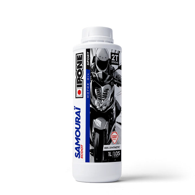 IPONE Samourai Scoot 100% Synthetic Scented 2T Oil - 1L