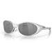 Eye Jacket Redux - Prizm Black Polarized Lenses, 
Silver Frame
