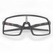 OO9406-9837 Oakley Sutro Sunglasses Matte Carbon Frame, Clear to Black Iridium Photochromic Lens - Transition Lens