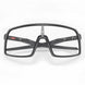 OO9406-9837 Oakley Sutro Sunglasses Matte Carbon Frame, Clear to Black Iridium Photochromic Lens - Transition Lens