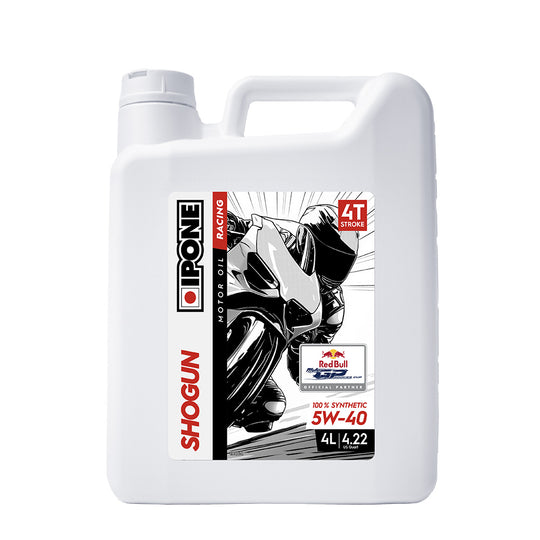 IPONE Shogun -  100% Synthetic 4T Oil - 5W-40 4L