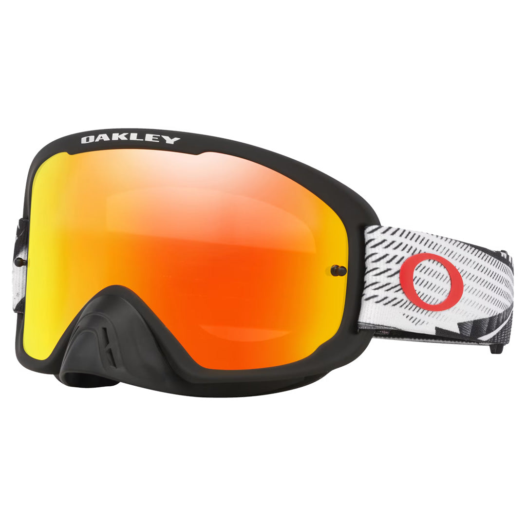 O-Frame 2.0 PRO MX - Black Forge - Fire Iridium Lens