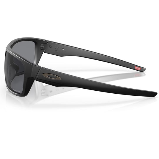 0OO9367-0160 Oakley Drop Point Sunglasses Matte Black Frame with PRIZM Grey Lens