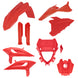 ACERBIS Full Plastic Kit - Beta RR 2025 /X-Pro 2025-26 Red