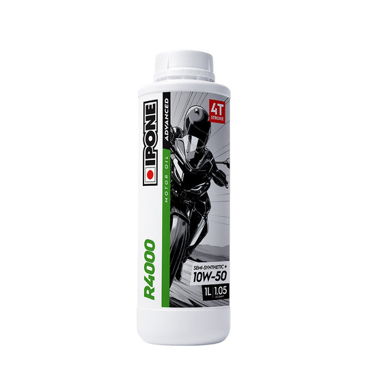 IPONE R4000 - Semi-Synthetic 4T Oil - 10W50 1L