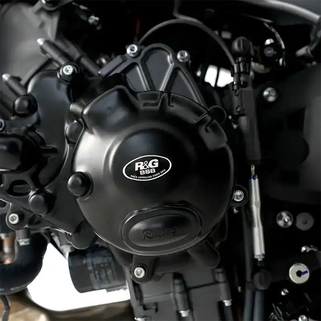 Engine Case Cover Kit Yamaha XSR900 22-/XSR900 GP24- & YZF-R9 25- Black R&G