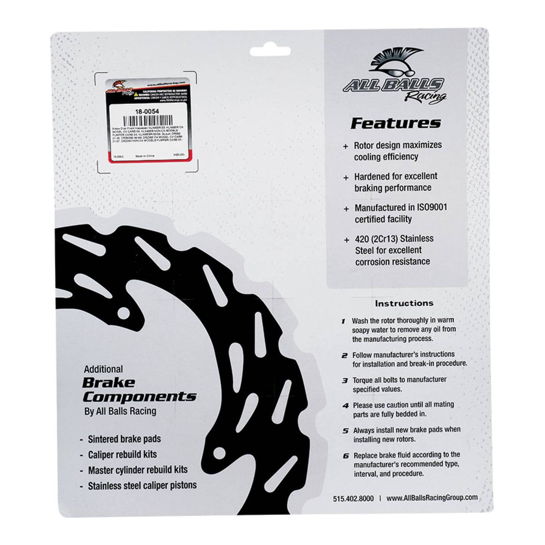 Brake Disc 18-0054