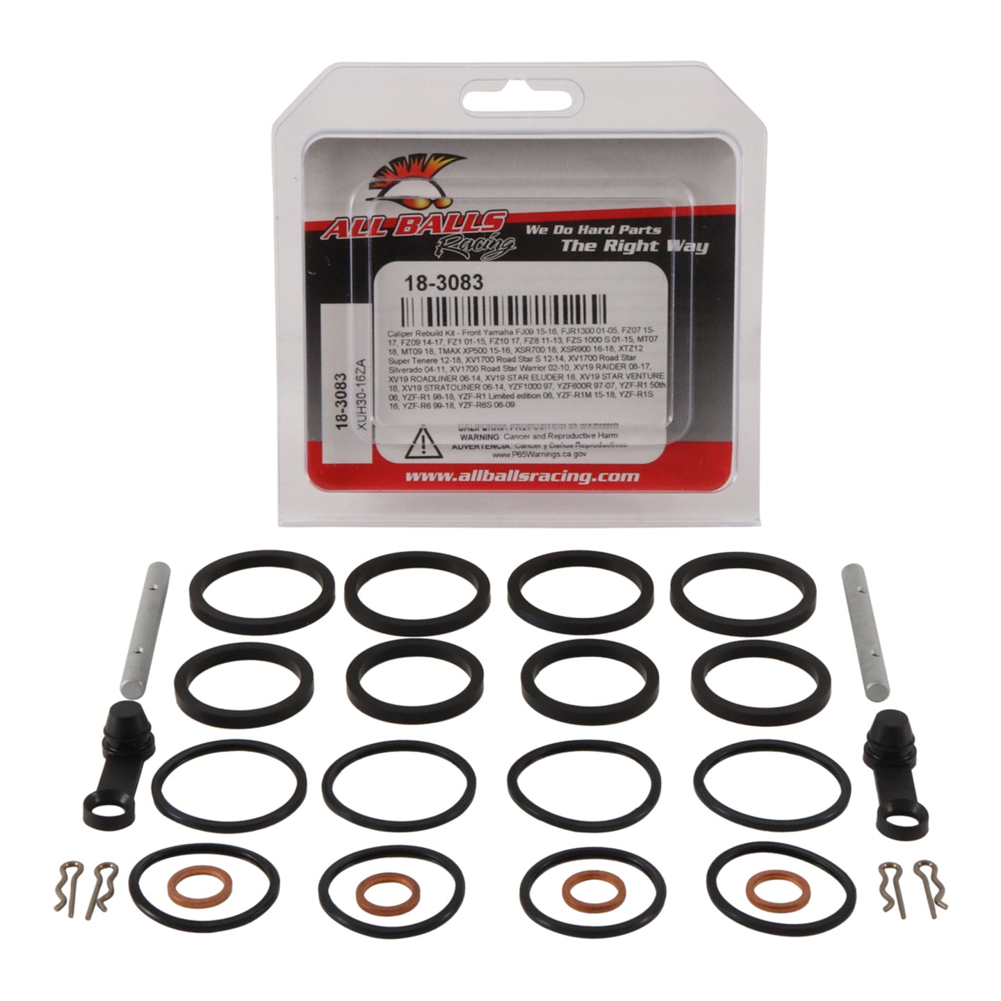 All Balls Racing Calliper Rebuild Kit (18-3083)