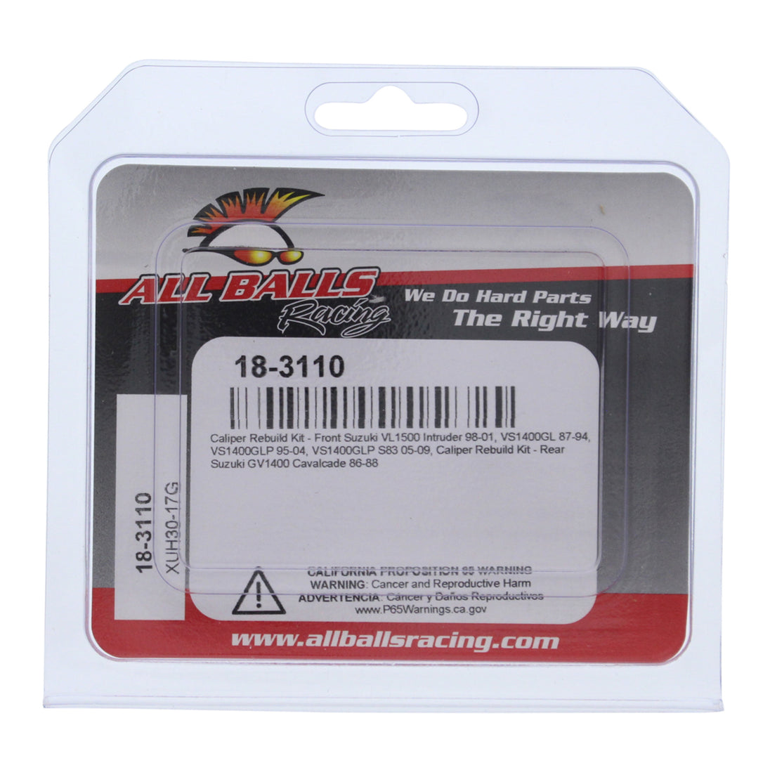 All Balls Racing Calliper Rebuild Kit (18-3110)