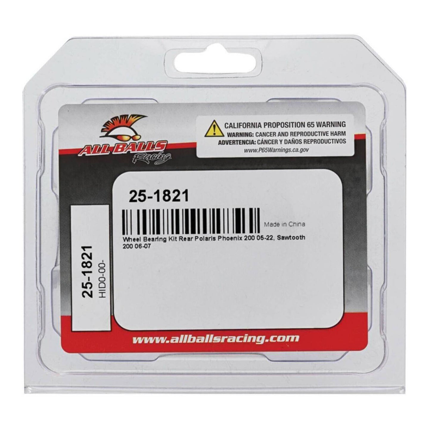 Wheel Bearing Kit Rear 25-1821