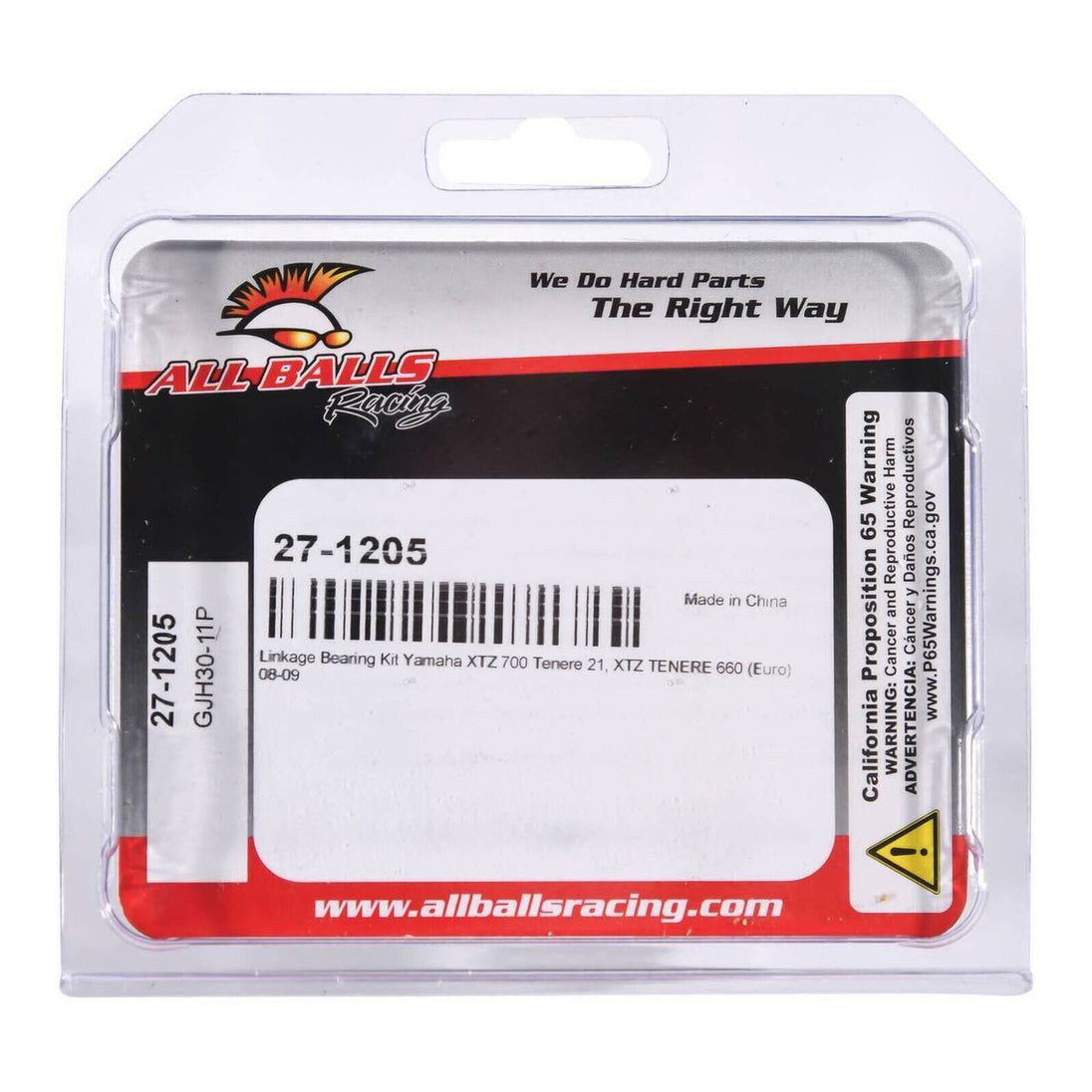 Linkage Bearing Kit 27-'12-'05