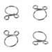 All Balls Racing Fuel Hose Clamp Kit - 9.8mm Wire (4 Pack)