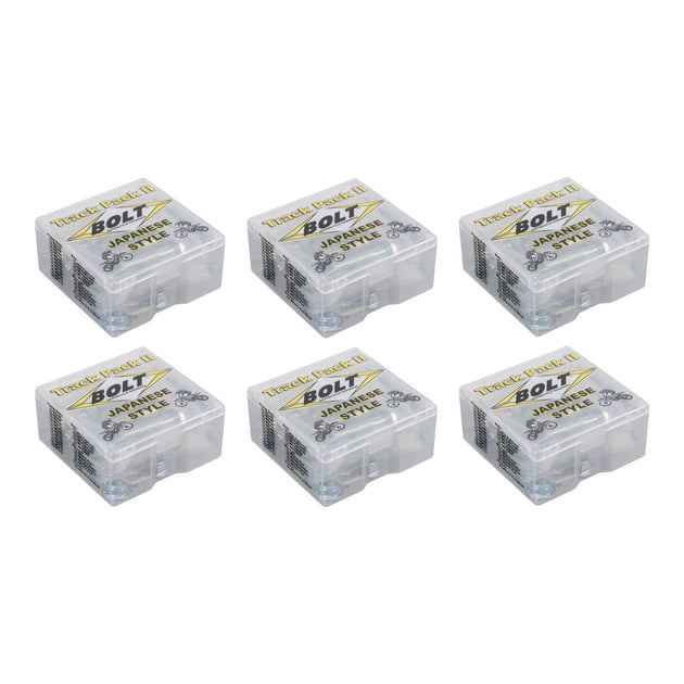 Bolt Track Pack for Japanese Motorcycles (6 Kits Display)