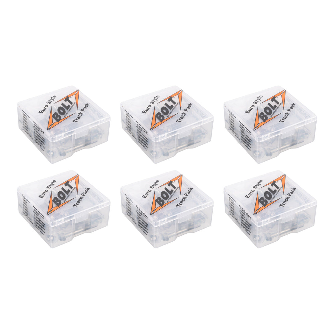Bolt Euro Style Track Pack (6 Kits POP Display)