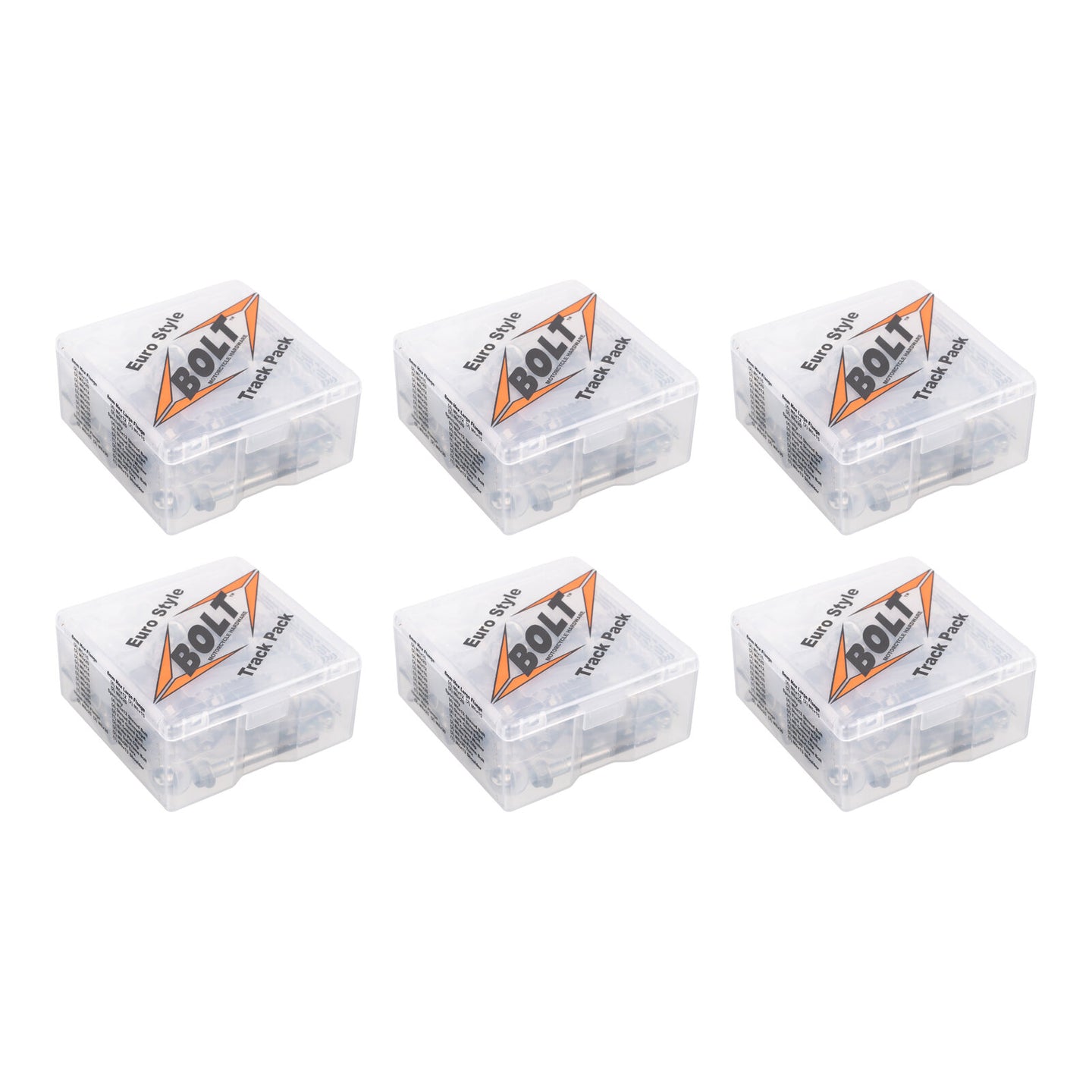 Bolt Euro Style Track Pack (6 Kits POP Display)