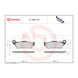 Brembo Prime Sinter Front Brake Pads 07BB04SA
