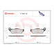 Brembo Prime Sinter Front Brake Pads 07BB04SD