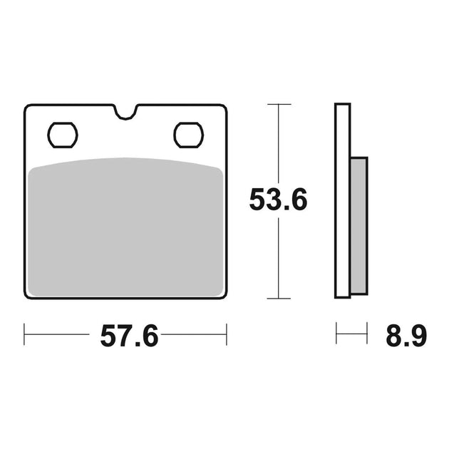 Brembo Prime Sinter Front Brake Pads 07BB21SA