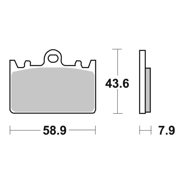 Brembo Prime Sinter Front Brake Pads 07KA14SA