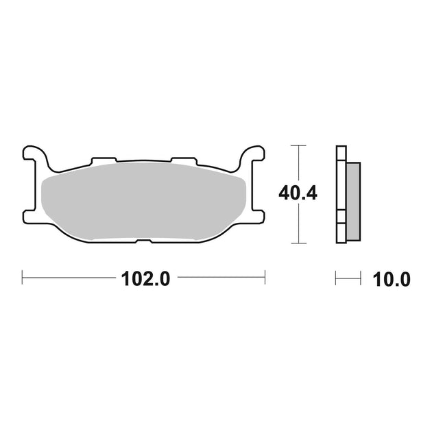 Brembo Prime Sinter Front Brake Pads 07YA27SA