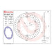 Brembo Prime Serie Oro Front Brake Disc 68B407K3