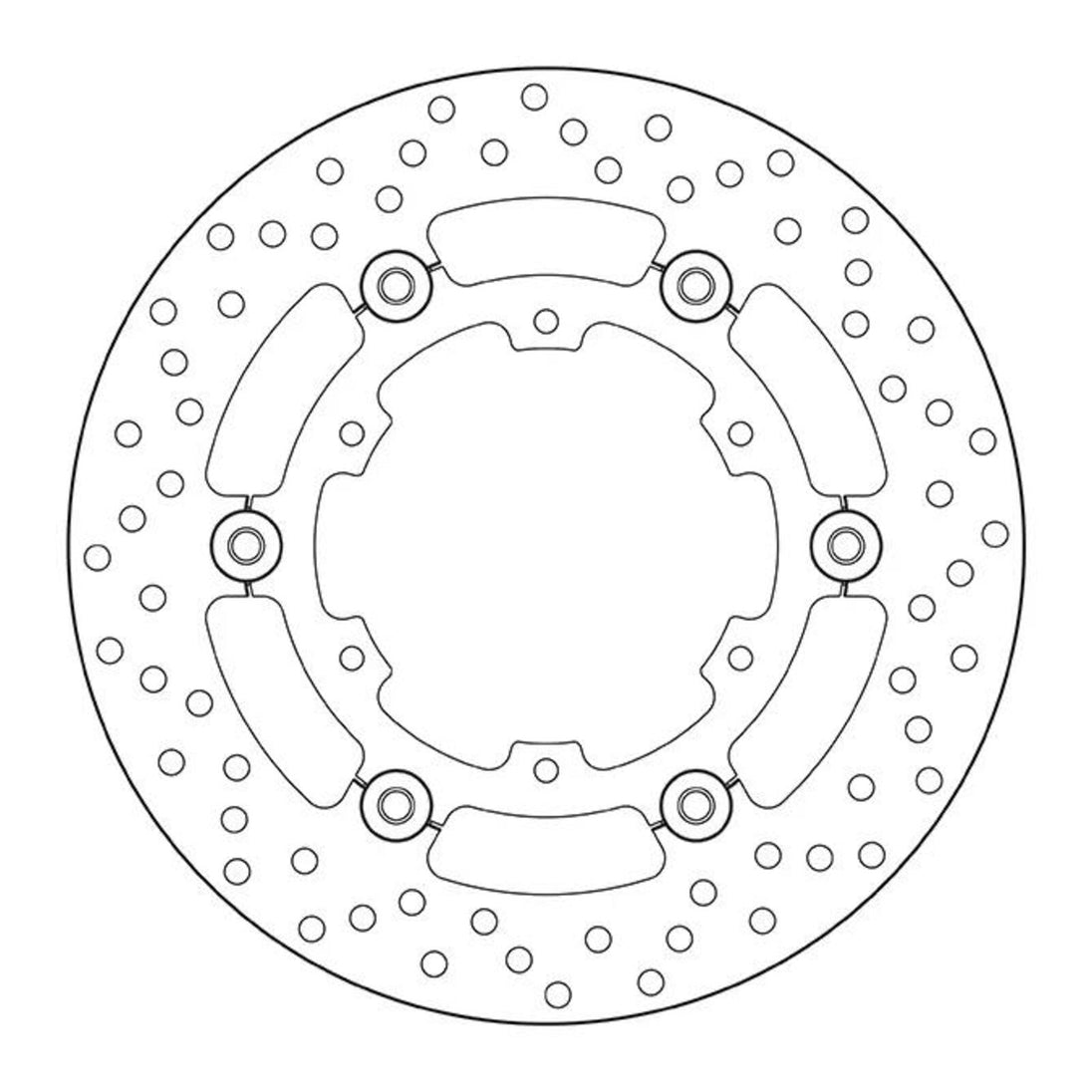 Brembo Prime Serie Oro Rear Brake Disc 78B40833