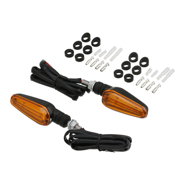 DRC 602 LED Flasher Lights (12V / Orange / Pair)