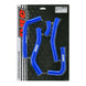 DRC Radiator Hose Kit KX250F '21- Blue