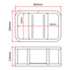 DRC Carrier Box Aluminium 300.200.126