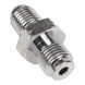 Whites Brake - Male Adaptor 3/8-24TPI-10mmx1.0 Chrome Steel