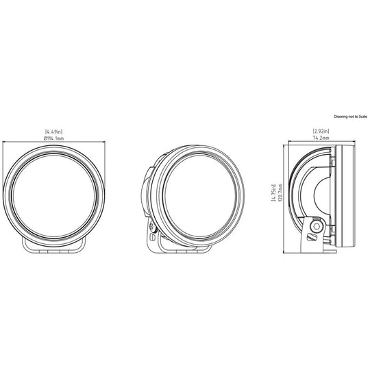 Denali D7 LED Light Pod - DataDim™ Technology - Single