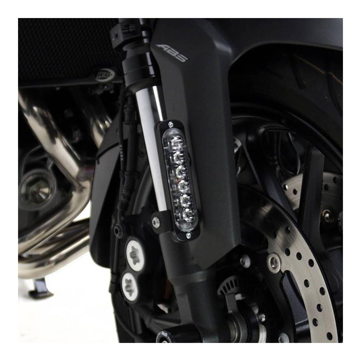 Denali DRL Amber Day Running Lights with Fender Mount Kit - Pair