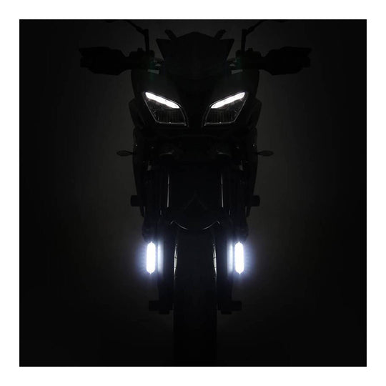 Denali DRL White Day Running Lights with Fender Mount Kit - Pair