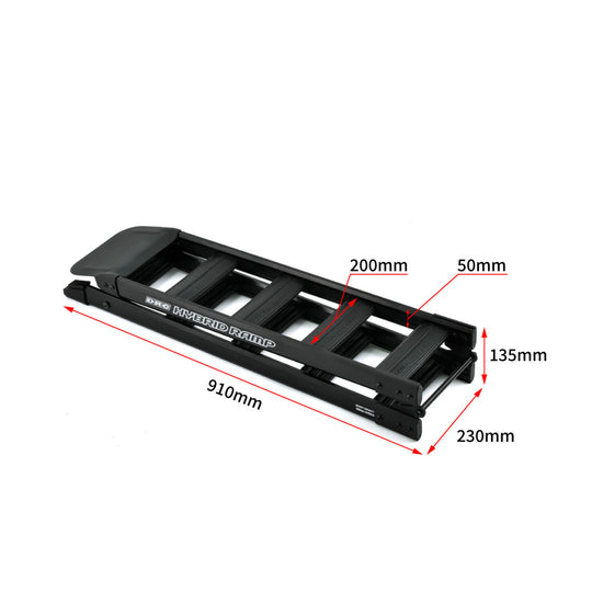 DRC Hybrid Ramp Folding 180cm - Black