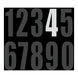 DRC Motion Standard Number MX3 White 4