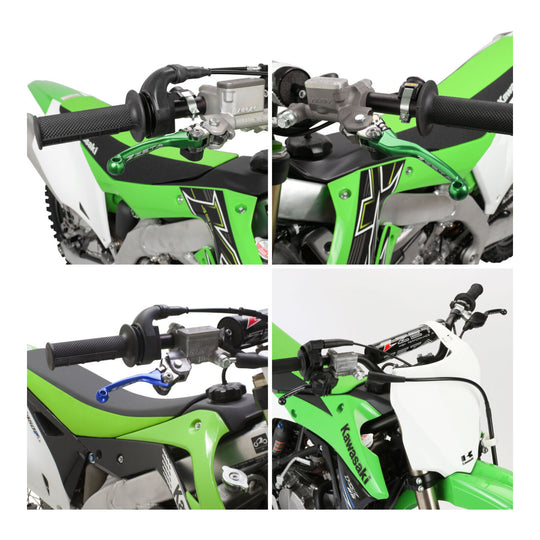 Zeta Pivot Lever Set FP - Kawasaki KX450F ('24-) - Green