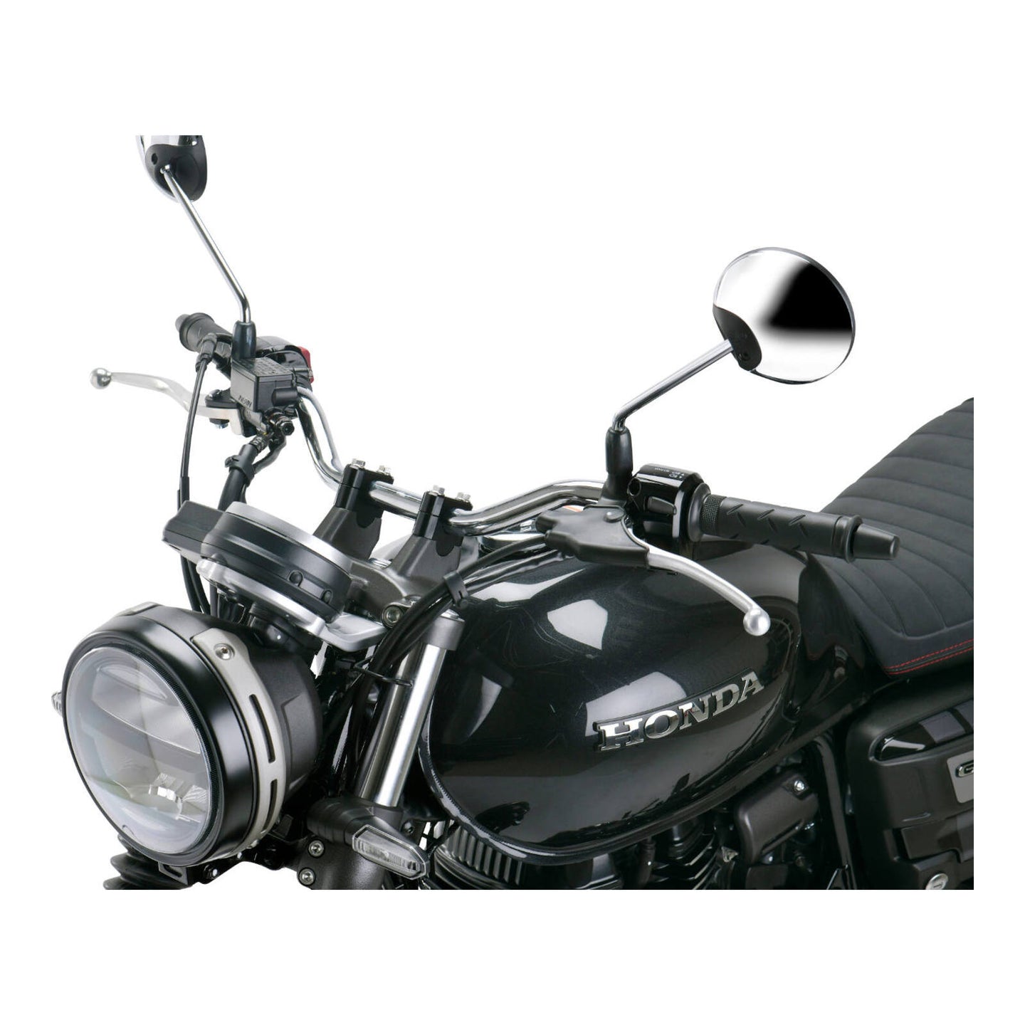 Zeta Bar Rise Kit - Height 19mm, 22.2mm Bar - Black