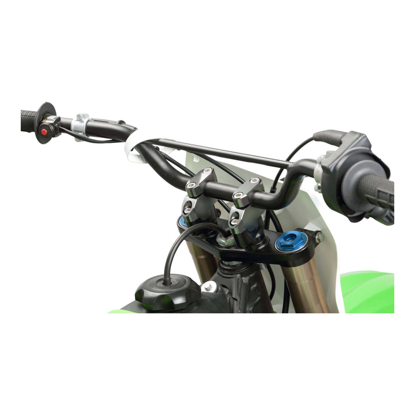 Zeta Bar Rise Kit Offset: 20mm Height: 26mm 22.2mm Bar - Ti-Colour