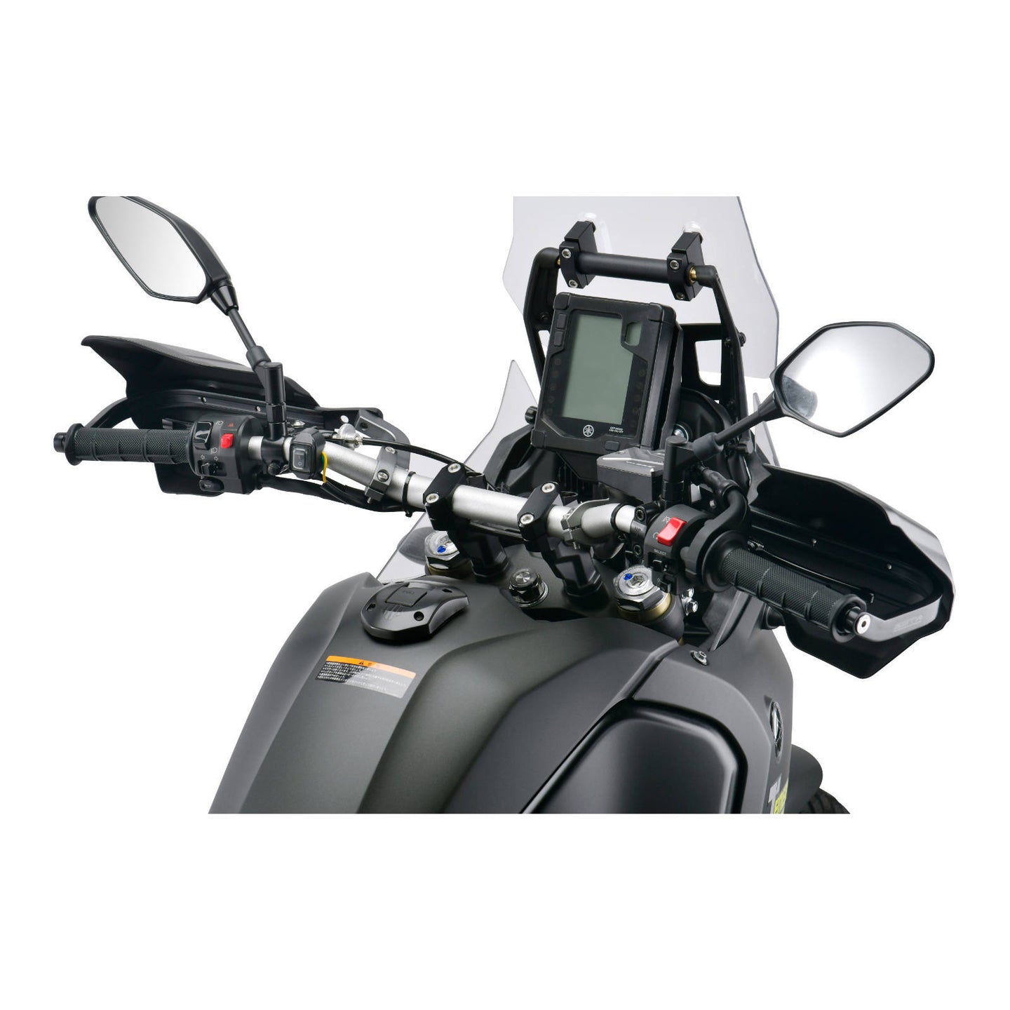 Zeta Bar Rise Kit Offset: 20mm Height: 26mm 22.2/28.6mm Bar - Black