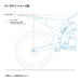 Zeta Rear Suspension Lowering Kit KYB/WP 46F 40mm - Hard Blue