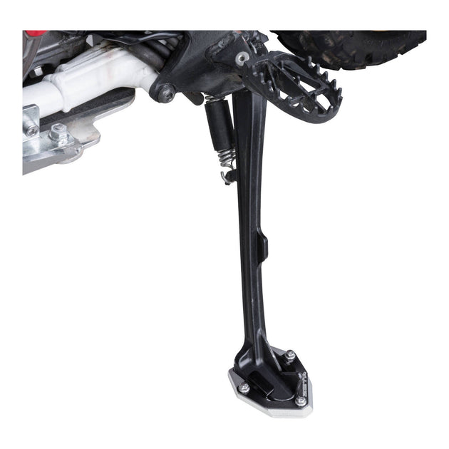 Zeta Side Stand Extender Black/Silver Honda CRF1000L/ADV '16-