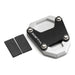 Zeta Side Stand Extender Black/Silver Honda CRF1100L '20-