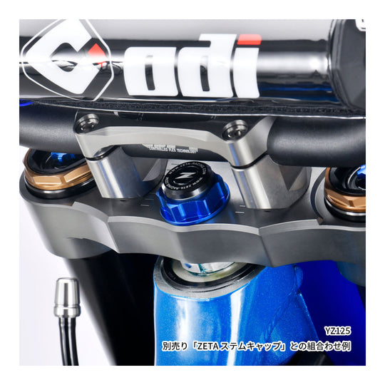 Zeta Stem Nut (M22x27 P1.0 H12) - Blue