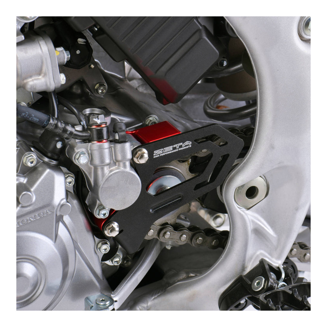 Zeta Case Saver with Cover for CRF450R/RX '21- - Red