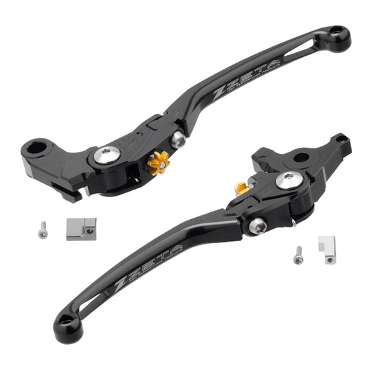 Zeta Pilot Lever Set - Yamaha MT-09 / MT-07 ('14-) - Black