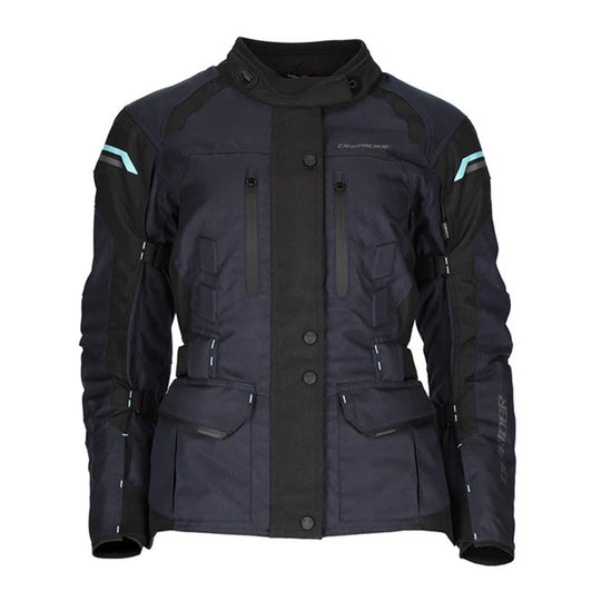 Dririder Compass 4 Ladies' Jacket - Navy / Sky Blue
